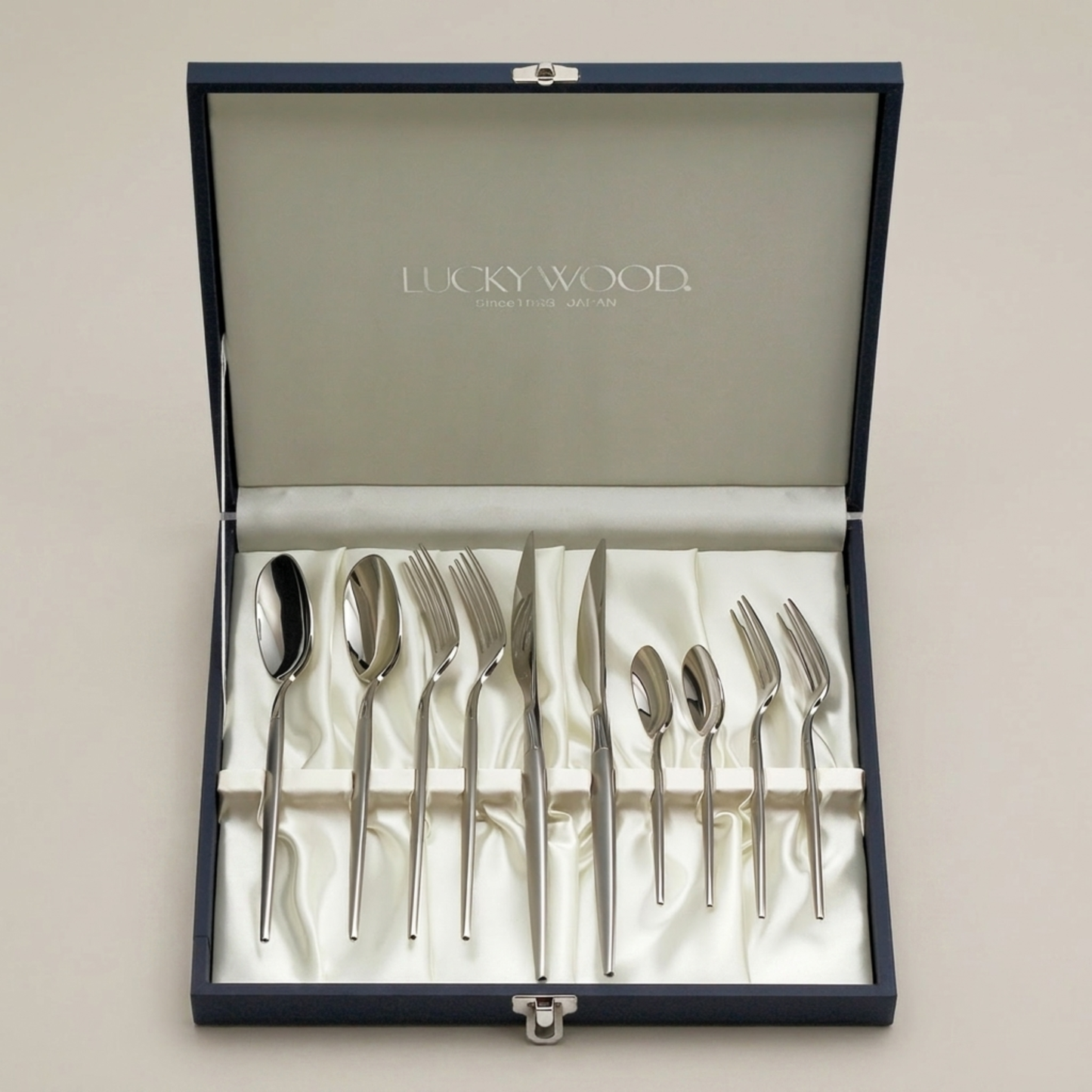 10-Piece Pair Dinner Set by LUCKYWOOD