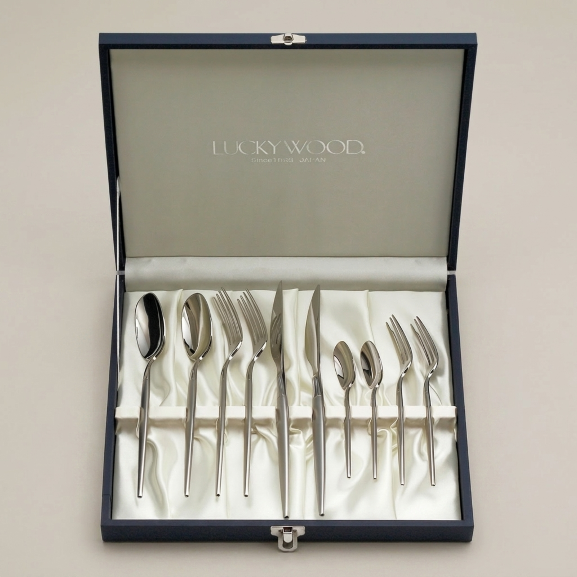 10-Piece Pair Dinner Set by LUCKYWOOD