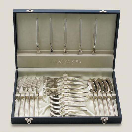 25-Piece Dinner Set for 5 by LUCKYWOOD